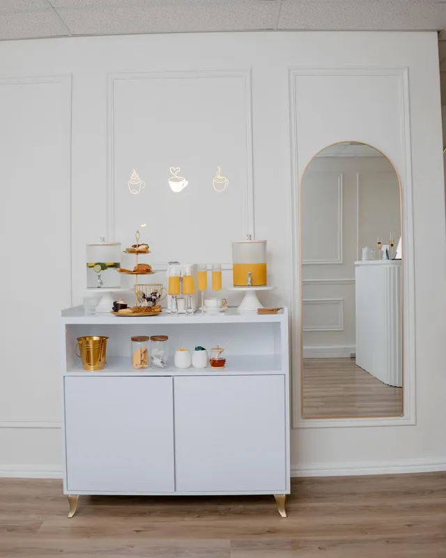 Welcome refreshments at Elite Spa & Aesthetics